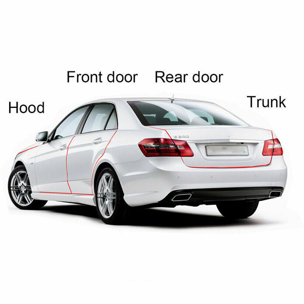 BLUE Car Door Edge Guard Protector Car Strip Guard Moulding Trim Door Protector