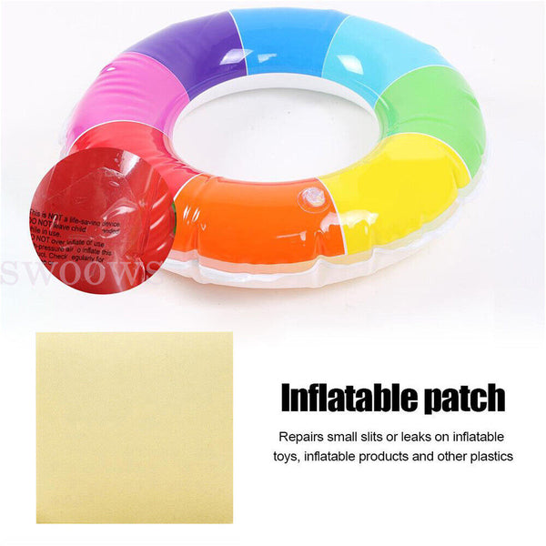 10/20PCS Repair Kit Stick on Patch Inflatable Pool PVC Puncture Patch Glue