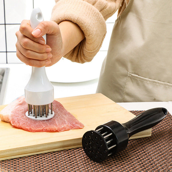 Kitchen Meat Tenderizer Steak Hammer Pin Beef Stainless Steel Needles Cook Tool