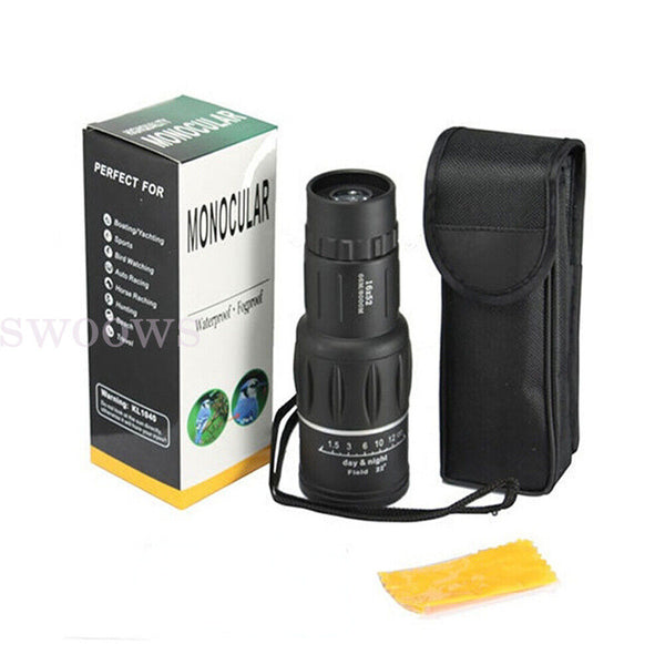 Super High Power 16x52 Portable HD Monocular Telescope Single Binoculars Outdoor