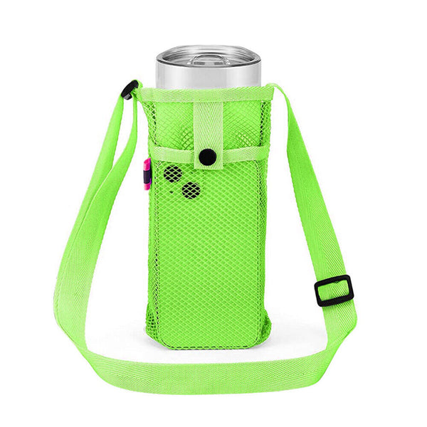 Water Bottle Holder Water Bottle Carrier with Adjustable Shoulder Strap Bag