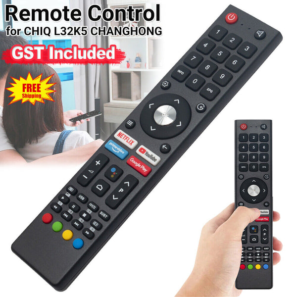 CHANGHONG NEW GCBLTV02ADBBT TV Remote Control for CHIQ L32K5 AU SELLER