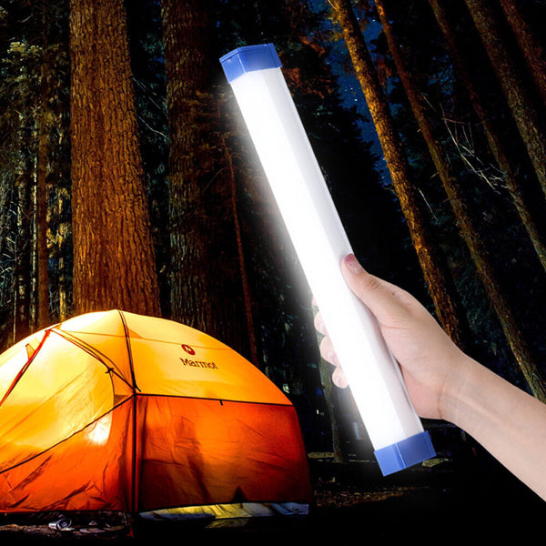 1/2x Portable Lantern LED Camping Light Lighting Stick Rechargeable Magnetic Bar