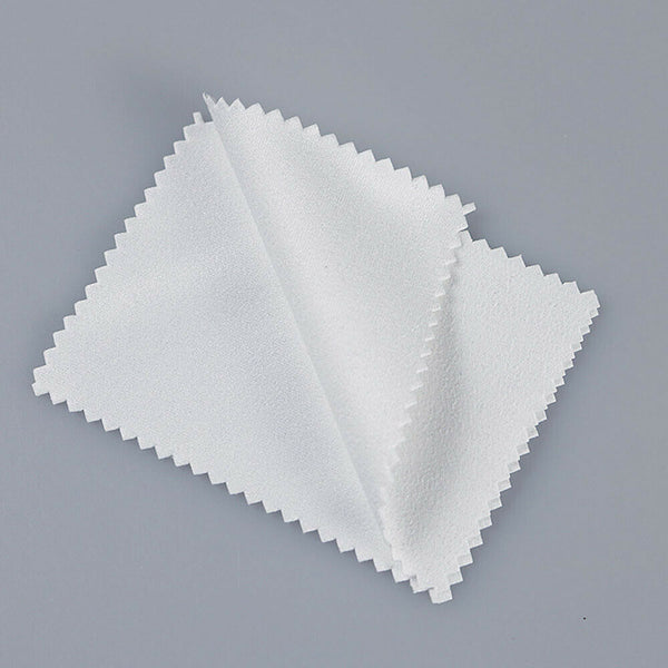 Silver Polishing Cloths Jewellery Cleaning Cloth Clean Polish Coin Ring 8*8cm