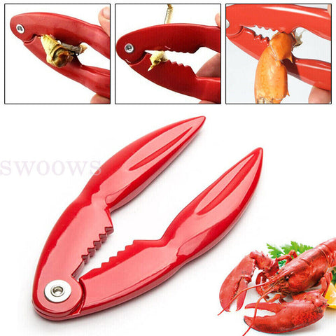 1/4 Crab Cracker Lobster Tool Shell Seafood Tool Forks Scissors Shellfish Opener