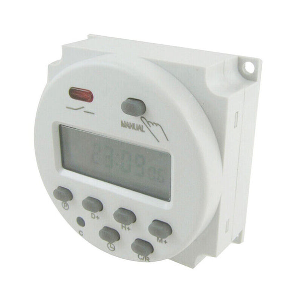 DC 12V Timer Switch Digital Programmable Control LCD Time Relay Day/Week Set HOT