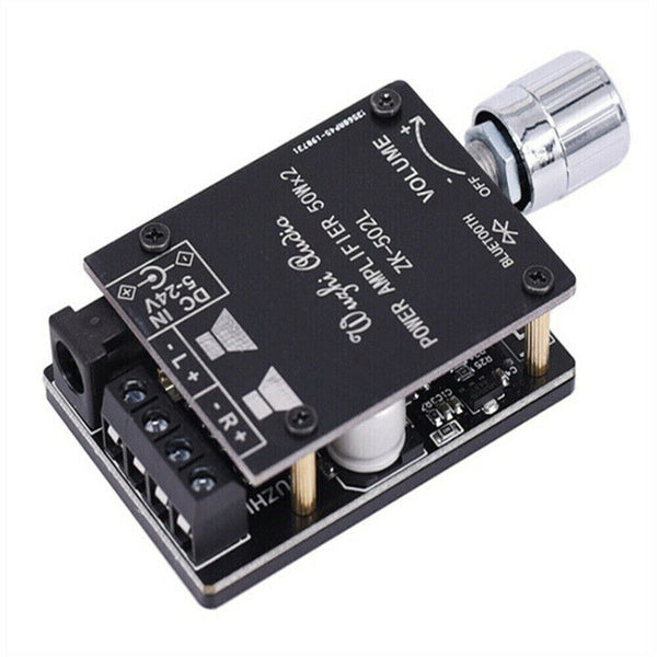 MINI Bluetooth 5.0 Wireless Audio Digital Power Amplifier Stereo Board Amp AU