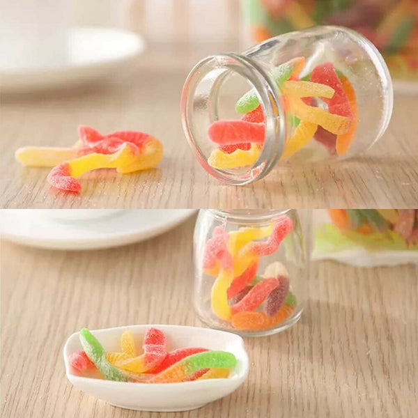 Gummie Snake Mold DIY Edible Gummy Snakes Lollies Candy Lolly Silicone Mould