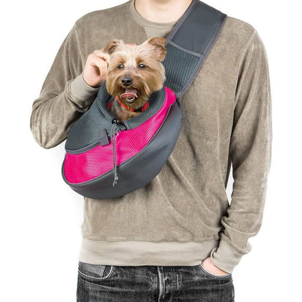 Pet Shoulder Carrier Bag Puppy Cat Dog Travel Sling Backpack Portable AU Stock