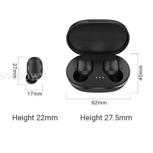 Wireless Earbuds Headphones Waterproof Noise Cancelling Headsets for Bluetooth