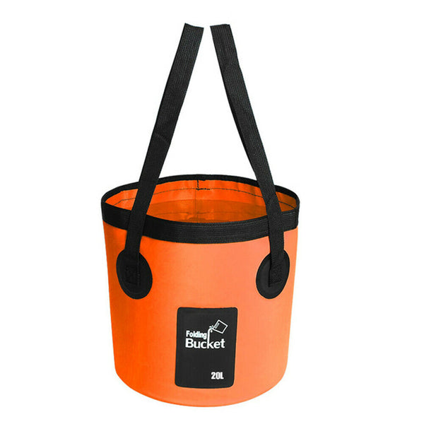 Collapsible Bucket Foldable Water Container Portable for Camping Fishing Hiking