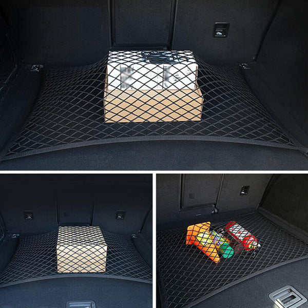 Universal Car Rear Trunk Boot Organizer Pocket Cargo Net Mesh Storage Car Net AU