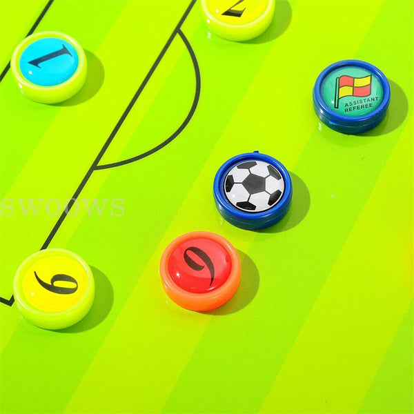 Portable zipper Soccer Football Tactical Board Guidance Training Aid Coaching