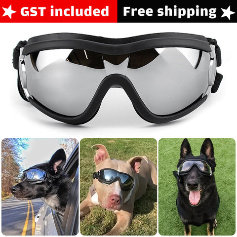 Fashion Pet Dog Doggles Goggles UV Sunglasses Sun Glasses Eye Wear Protection AU