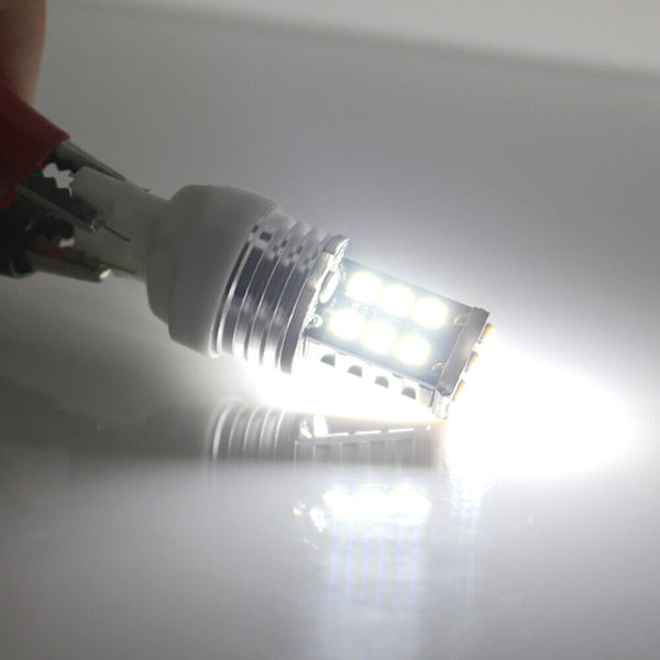 2X T20 15 LED Reverse Brake Stop Tail Light Bulb 7440  Error Free Globes