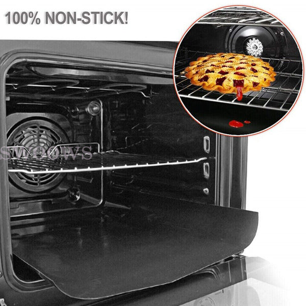 BBQ Grill Mat Reusable Bake Sheet Resistant Teflon Meat Barbecue Non-Stick Party