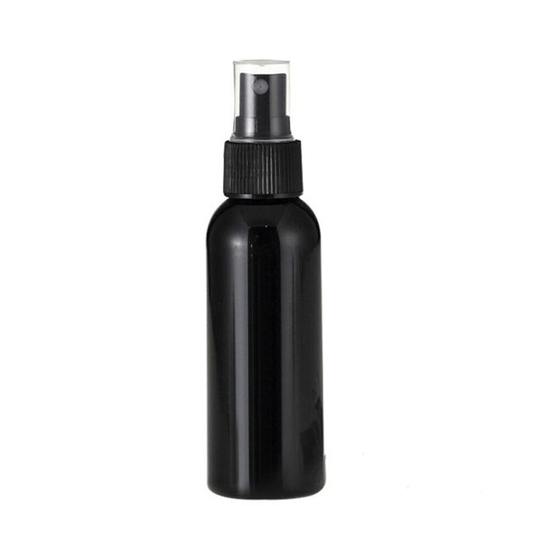 Black Travel Portable Plastic Perfume Atomizer Empty Spray Bottle Makeup-100ml