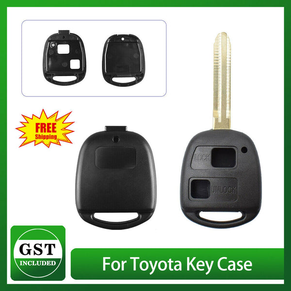 Remote Car key shell Suitable for Toyota Prado Avensis Corolla Rav Kluger Tarago