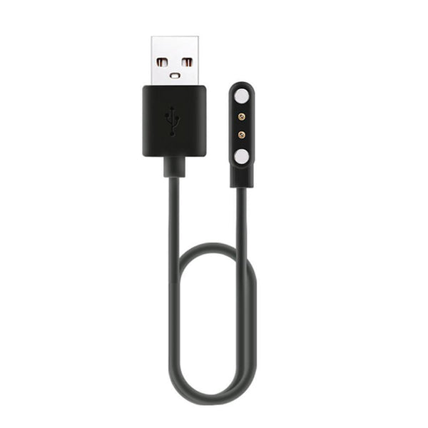 1/2x 2-Pin Universal USB Data Charging Cable Magnetic Charger For Smart Watch