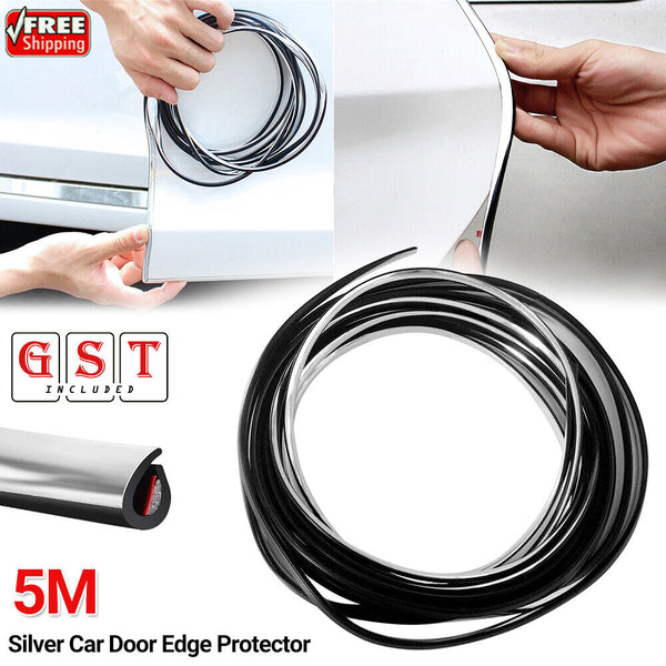 5M SUV Car Door Moulding Rubber Scratch Protector Strip Edge Guard Trim DIY AU