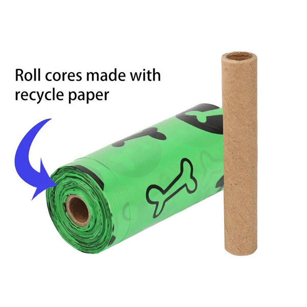 1-20ROLLBiodegradable & Compostable Dog Poo Bags Pet Poop Bag Garbage Disposable