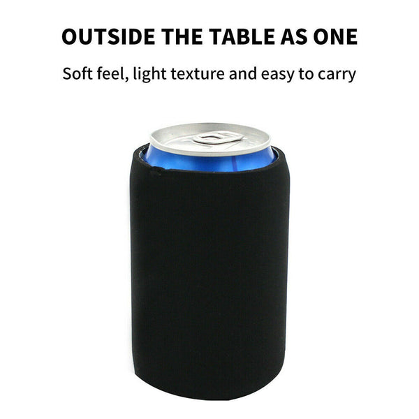 10-30pc Foldable Blank Can Stubby Cooler Holder Sleeve Sublimation Heat Transfer