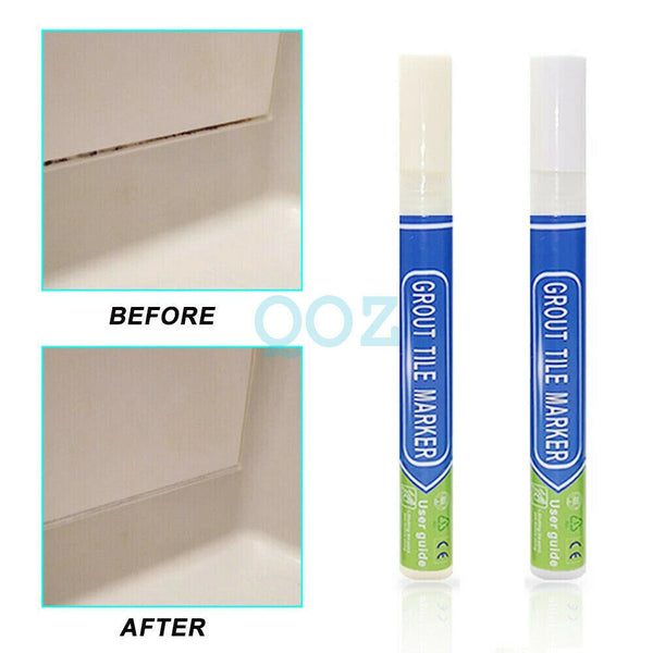 Tile Repair Pen Wall Gap Refill Grout Refresher Marker Bathroom Waterproof AU