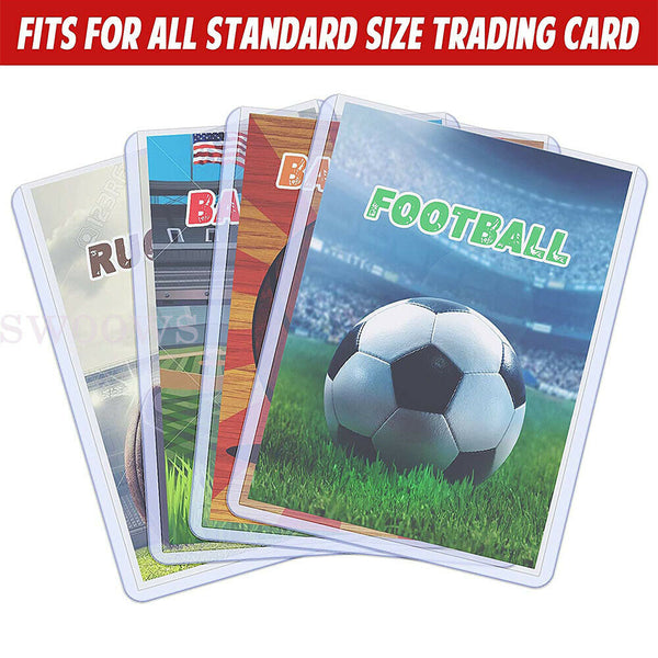 Top Loader Card Sleeves Clear Trading Card Sleeves Hard Plastic Card Protectors