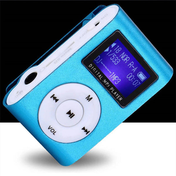 Mini LCD Screen USB MP3 Player Support Micro SD/TF Card Portable Music Player