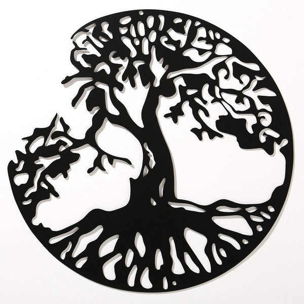 Tree of Life Wall Decor Metal Wall Art Family Tree Wall Decor with 3 Bird tytIy