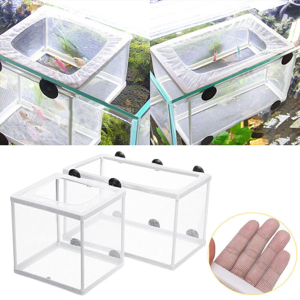 Aquarium Fish Tank Guppy Breeding Breeder Baby/Fry/Newborn Net Trap Box Hatchery