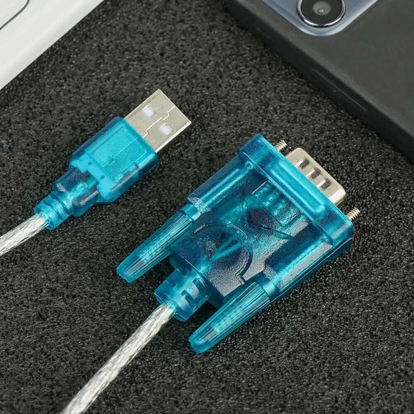 USB to 9 pin RS232 Cable COM Port Serial Adapter Converter 2.0 WINDOWS 11/10/7