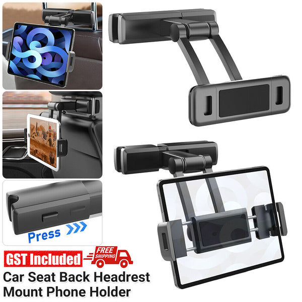 Car Universal 360° Seat Back Headrest Mount Holder for Apple iPad Phone Tablet