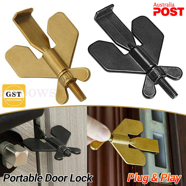 Portable Door Lock Travel Security Door Lock Hotel Intrusion Prevention Buckle ~