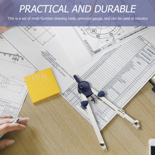 Professional Drafting Drawing Compasses Geometry Teaching Study Stationery Tools