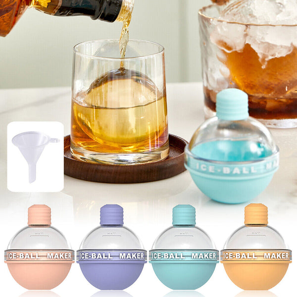 Light Bulbs Ice Molds Ice Ball Maker Whiskey Ice MoldSilicone Ice Cube Tray AU