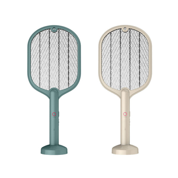 1/2Mosquito Insect Killer Bug Zapper Electric USB Rechargeable Racket FlySwatter