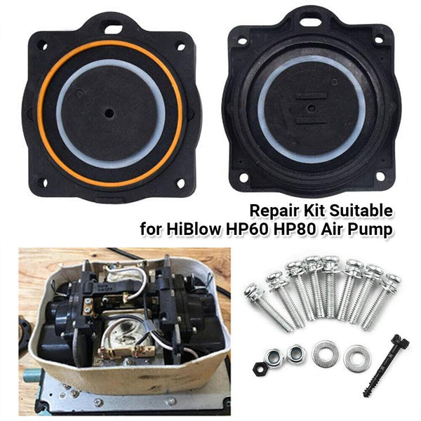 Diaphragm Screw Rebuild Repair Kit Suitable for HiBlow HP60 HP80 Air Pump