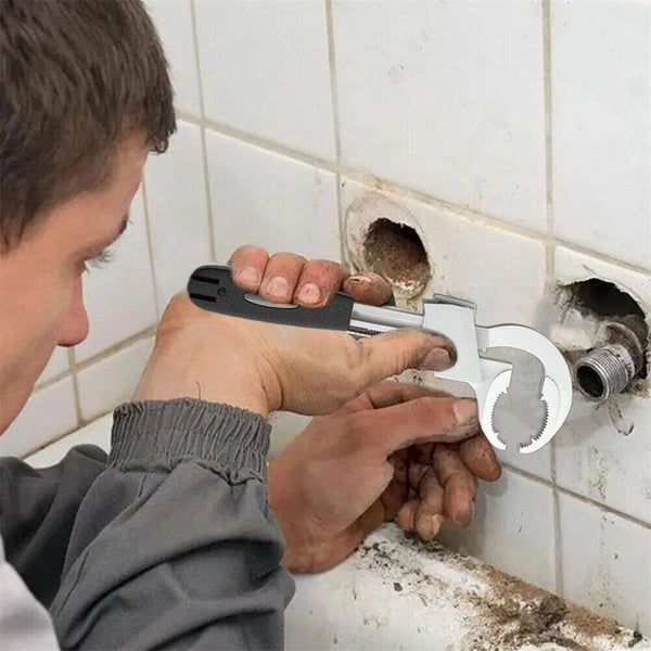 Multifunction Adjustable Double-ended Wrench Bathroom Water Pipe Spanners Tool