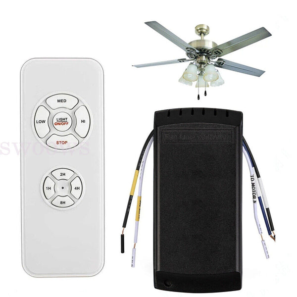 Ceiling Fan Lamp Remote Controller Kit Timing Wireless Intelligent Switch