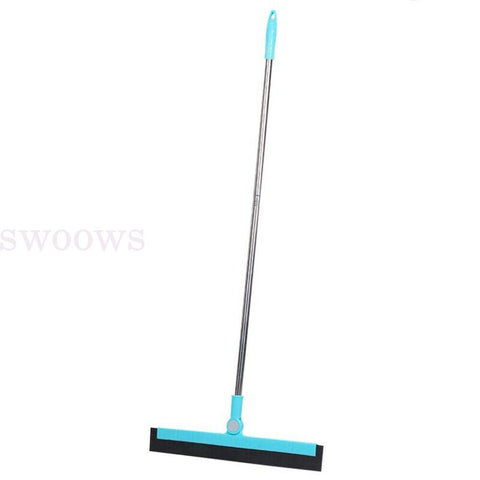 1/2pcs Floor Squeegee Wiper Broom Floor Tile Bathroom/Kitchen Clean Long Handle