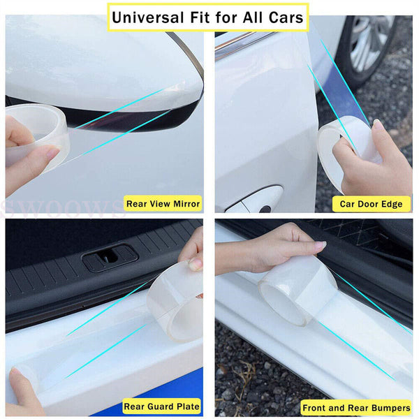 3M Car Paint Protective Film Clear PVC Anti Scratch Wrap Guard Roll Transparent