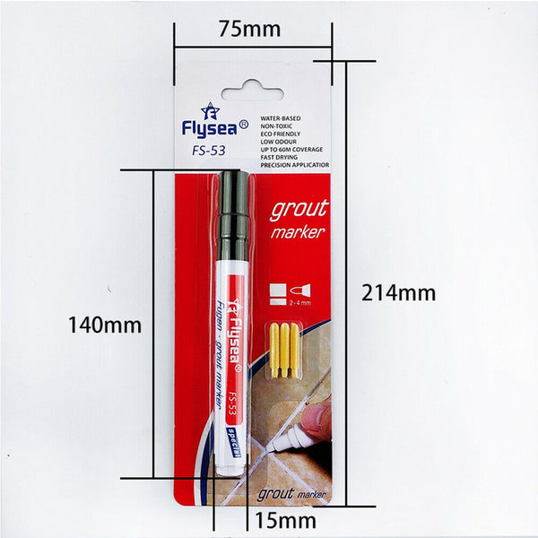 Tile Styling Pen Bathroom Floor Waterproof And Mildew Grout Marker Repair Pens