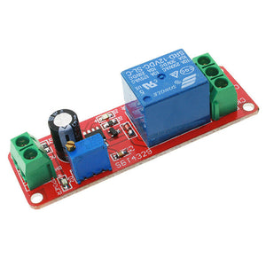 12V Delay Timer NE555 Monostable Switch Relay Module Adjustable Arduino AU