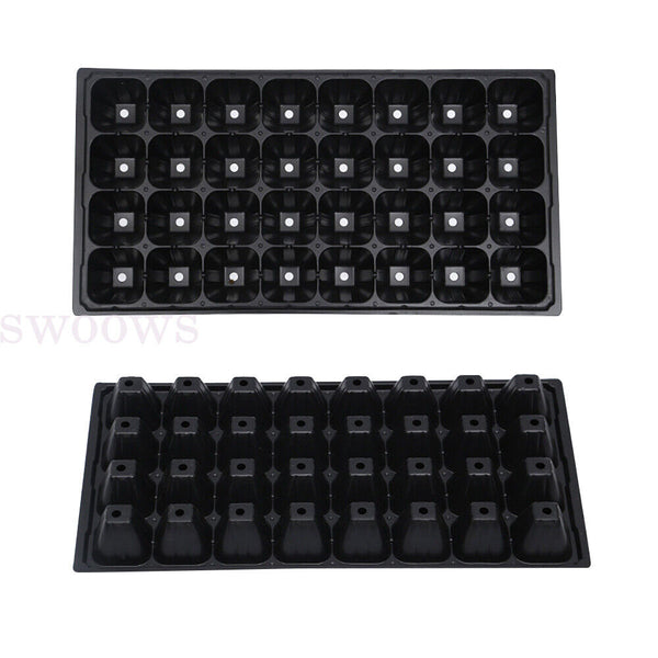 10Pcs Plant Seed Grow Box Propagation Nursery Seedling Tray Starter Gardening
