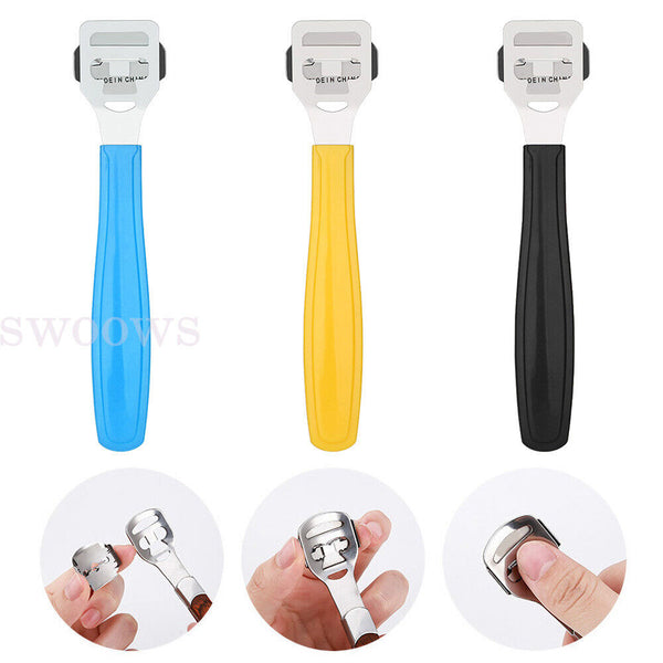 New Foot File Dry Skin Remover Callus Shaver Corn Cutter Tool Pedicure 10 Blades