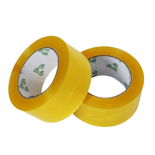 Clear Packaging Tape Sticky Rolls Packing Boxes Cartons 85 metre x 50mm