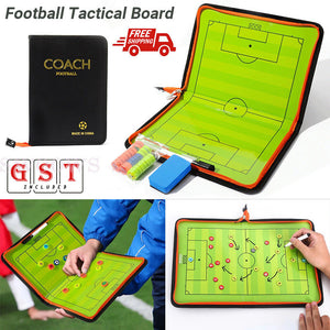 Portable zipper Soccer Football Tactical Board Guidance Training Aid Coaching