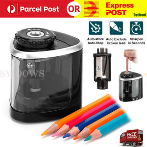 Automatic Electric Pencil Sharpener Operated Students Desktop