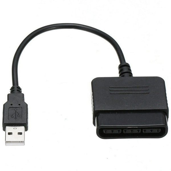 Playstation 2 PS2 Controller to Playstation 3 PS3 PC USB Adapter Converter Cable